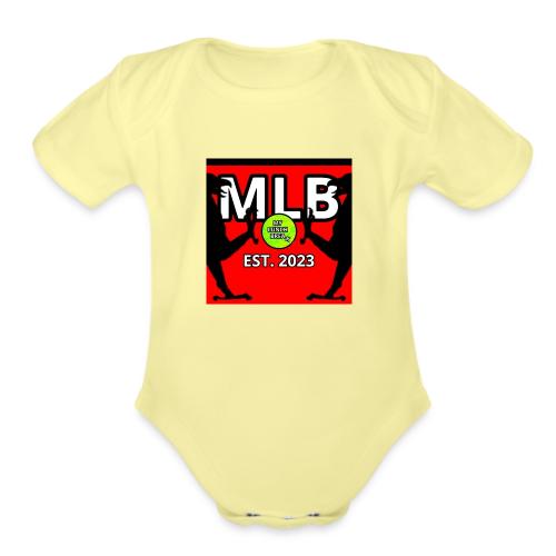 MLB Est. 2023 (2) - Organic Short Sleeve Baby Bodysuit