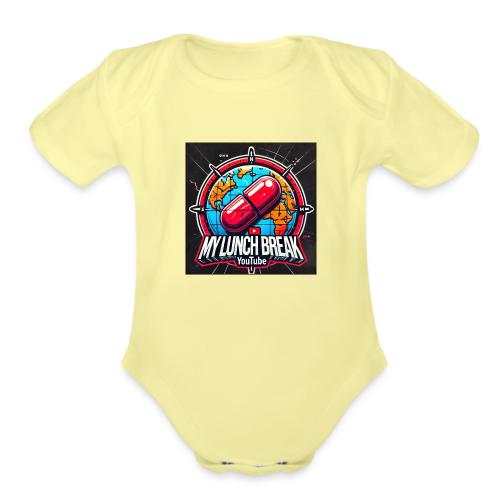 MLB RED PILL - Organic Short Sleeve Baby Bodysuit