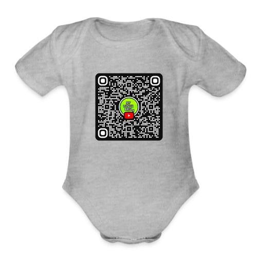 QR CODE - Organic Short Sleeve Baby Bodysuit