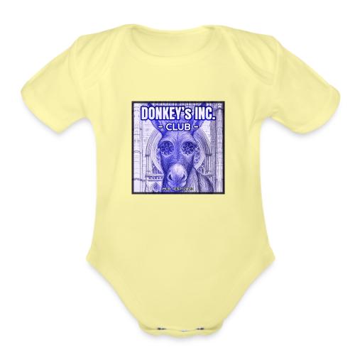 Donkeys INC Club 925 - Organic Short Sleeve Baby Bodysuit