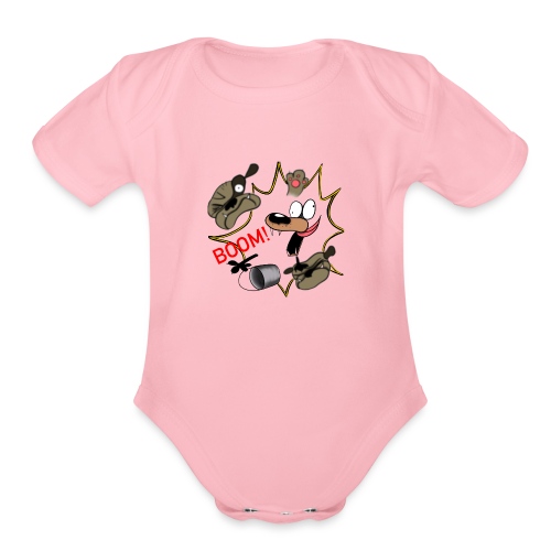 Did your came for some yoga classes? - Organic Short Sleeve Baby Bodysuit