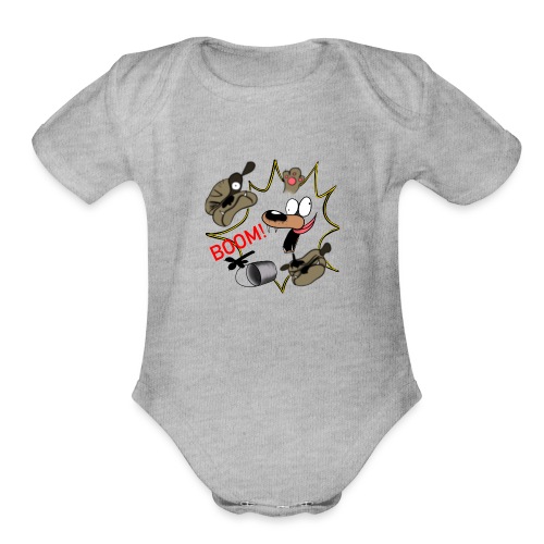 Did your came for some yoga classes? - Organic Short Sleeve Baby Bodysuit