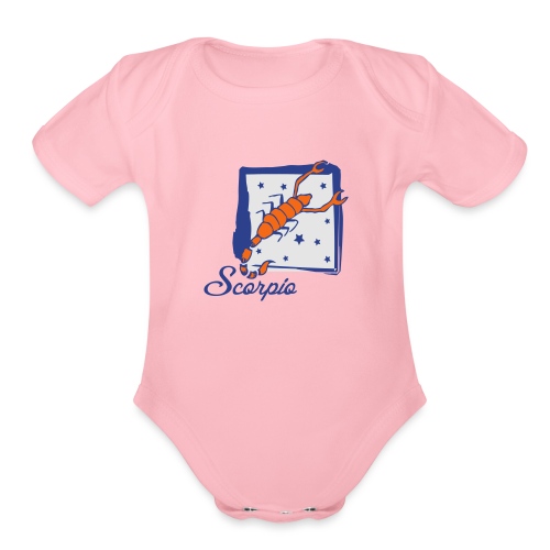 Scorpio - Organic Short Sleeve Baby Bodysuit