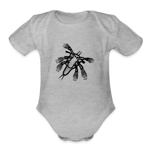 Micro Arthropod - Organic Short Sleeve Baby Bodysuit