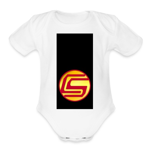 siphone5 - Organic Short Sleeve Baby Bodysuit