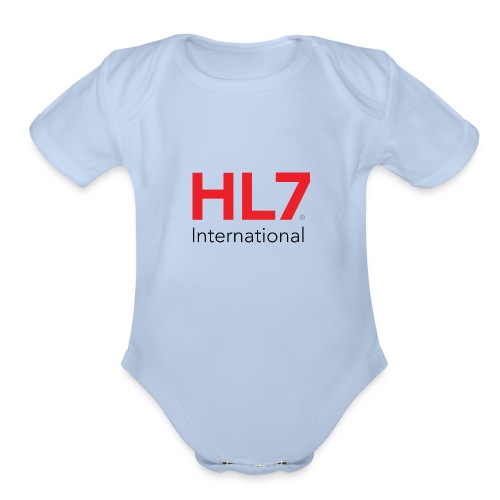 HL7 International - Organic Short Sleeve Baby Bodysuit