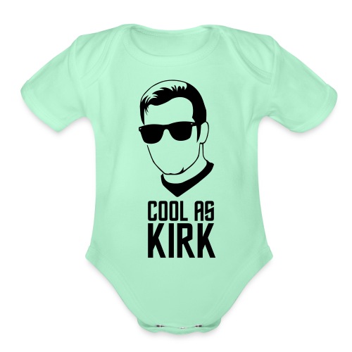 Cool As Kirk - Organic Short Sleeve Baby Bodysuit