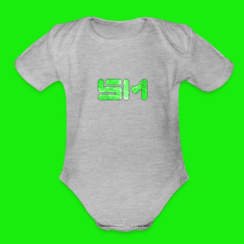 SloMotion logo - Organic Short Sleeve Baby Bodysuit