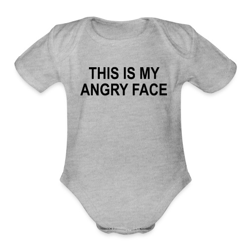 Bodysuit with angry face