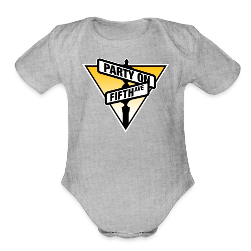 Party on Fifth Ave 2022 - Organic Short Sleeve Baby Bodysuit