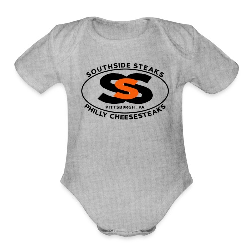 Southside Steaks - Organic Short Sleeve Baby Bodysuit