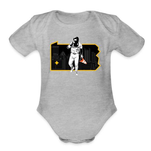 Fear The Cone (Light) - Organic Short Sleeve Baby Bodysuit