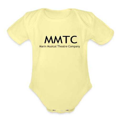 MMTC Letters - Organic Short Sleeve Baby Bodysuit