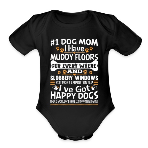 DOG DAY - Organic Short Sleeve Baby Bodysuit