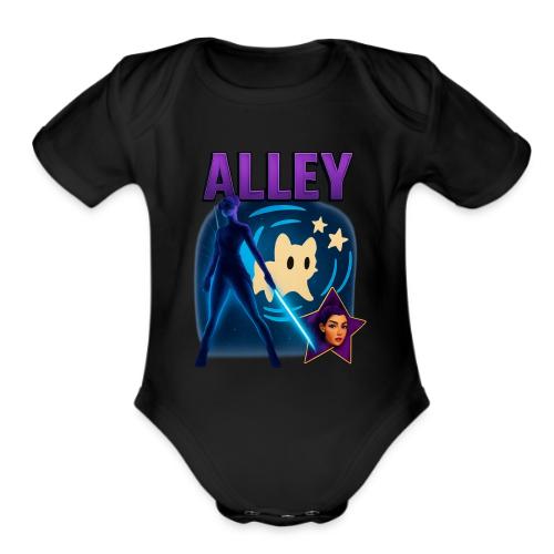 Alley of the Stars - Organic Short Sleeve Baby Bodysuit