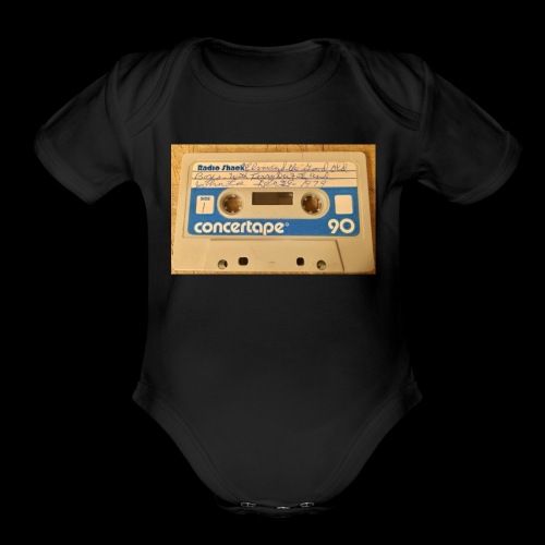 WLUV Elvis & The Good Ole Boys Cassette Tape - Organic Short Sleeve Baby Bodysuit