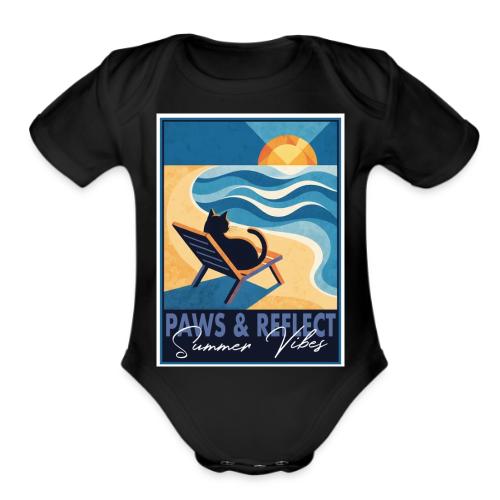 Paws Reflect - Organic Short Sleeve Baby Bodysuit