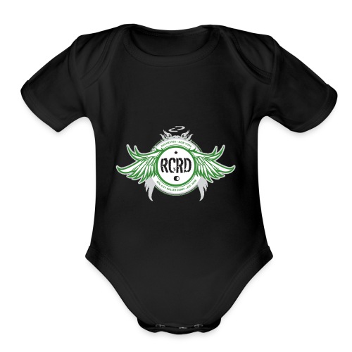 Rock City Roller Derby - Organic Short Sleeve Baby Bodysuit