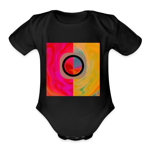 The Dualism - Organic Short Sleeve Baby Bodysuit