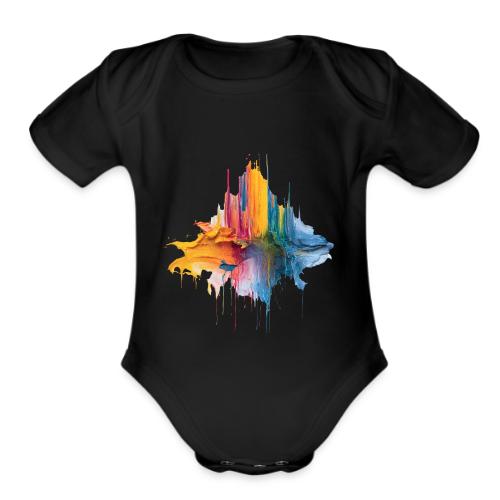 Impasto Spectrum - Organic Short Sleeve Baby Bodysuit