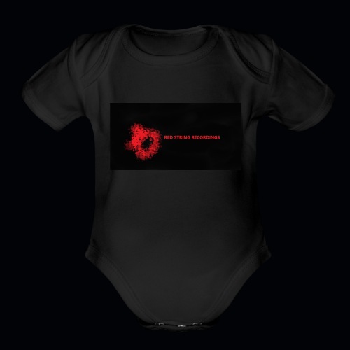 Red String Recording - Organic Short Sleeve Baby Bodysuit