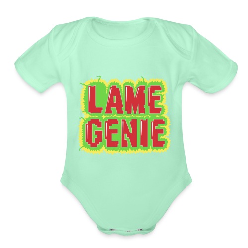LameGENIE - Organic Short Sleeve Baby Bodysuit