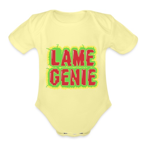LameGENIE - Organic Short Sleeve Baby Bodysuit