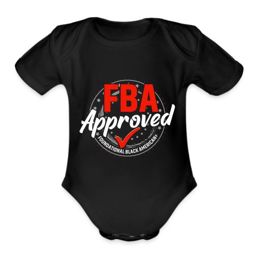 FBA Approved Collection Gear - Organic Short Sleeve Baby Bodysuit