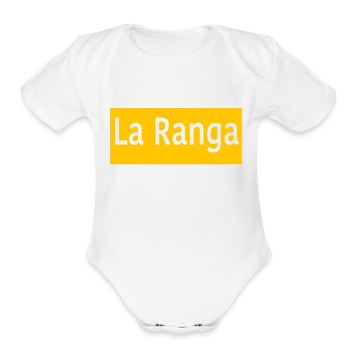 La Ranga gbar - Organic Short Sleeve Baby Bodysuit