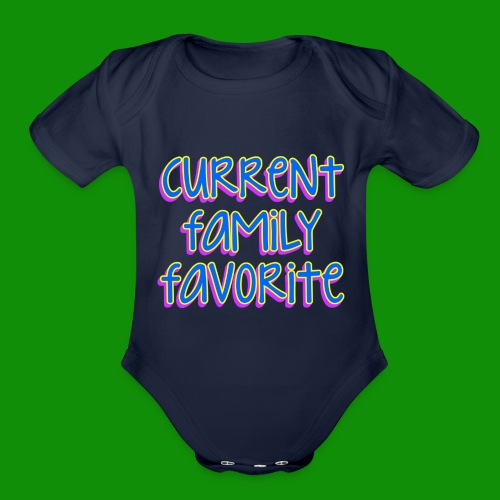 Current Family Favorite - Organic Short Sleeve Baby Bodysuit