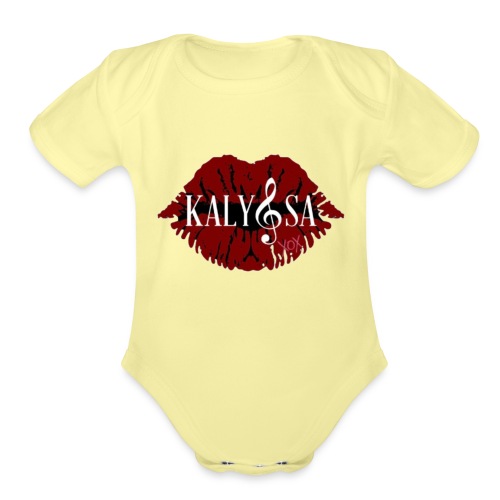 Kalyssa - Organic Short Sleeve Baby Bodysuit