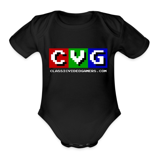 CVG Logo - Organic Short Sleeve Baby Bodysuit