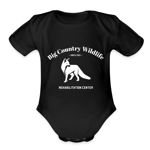 Big Country Wildlife Rehabilitation Center - Organic Short Sleeve Baby Bodysuit