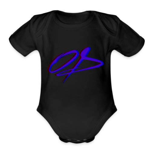 Nephew OD Logo Merch - Organic Short Sleeve Baby Bodysuit