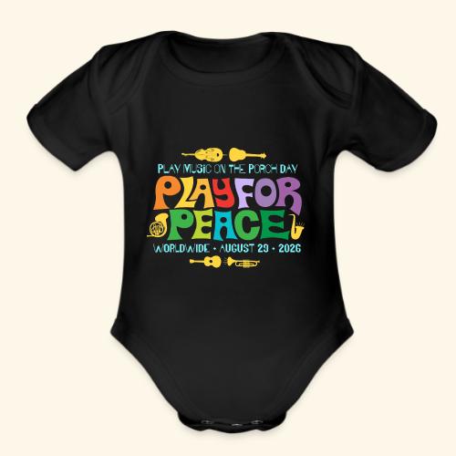 SHIRT4 26 - Organic Short Sleeve Baby Bodysuit