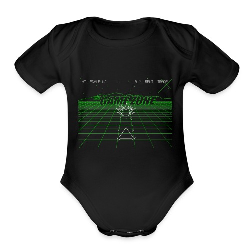 gz vector v2 - Organic Short Sleeve Baby Bodysuit
