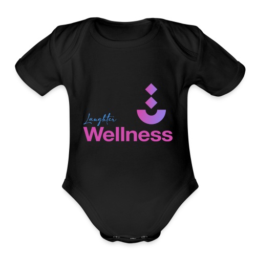 Laughter Wellness - Organic Short Sleeve Baby Bodysuit