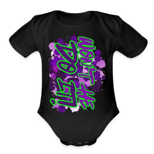Won't He Do it - Organic Short Sleeve Baby Bodysuit