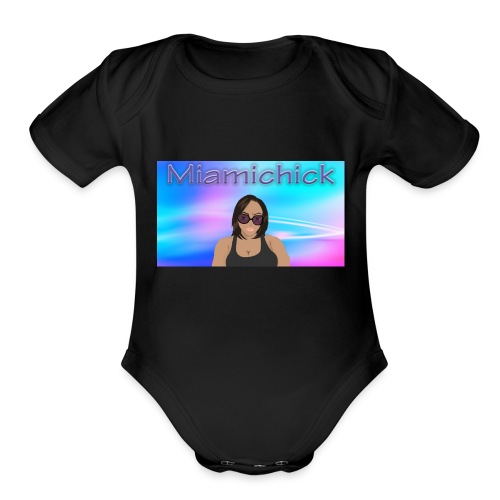 Miamichick Designs - Organic Short Sleeve Baby Bodysuit