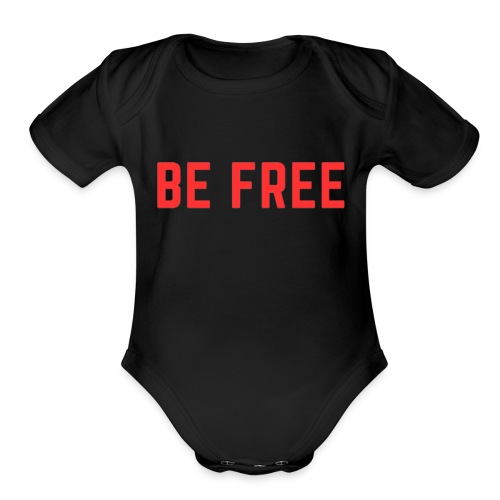 Be Free - Organic Short Sleeve Baby Bodysuit
