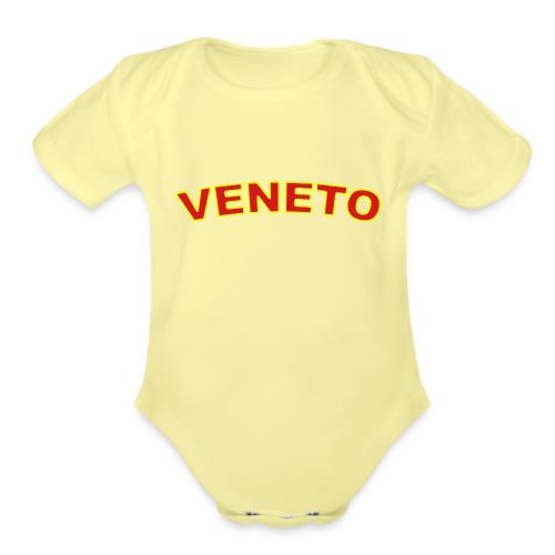 veneto_2_color - Organic Short Sleeve Baby Bodysuit