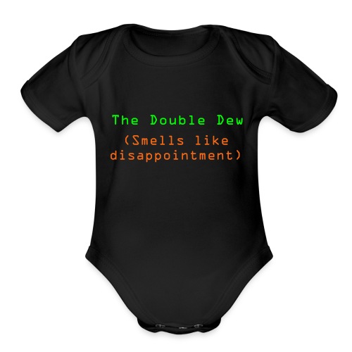 The Double Dew - Organic Short Sleeve Baby Bodysuit