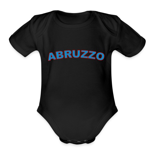abruzzo_2_color - Organic Short Sleeve Baby Bodysuit