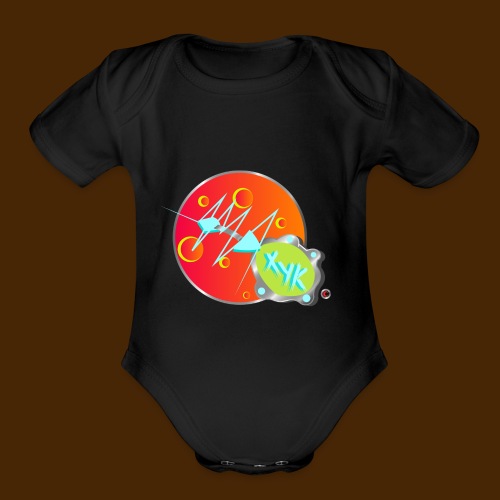 Xyk Logo 2018 - Organic Short Sleeve Baby Bodysuit