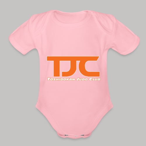TJCorangeBASIC - Organic Short Sleeve Baby Bodysuit