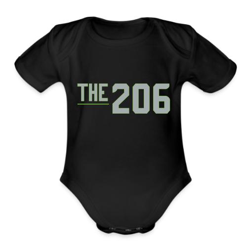 THE | 206 - Game Day Glory - Local Collection - Organic Short Sleeve Baby Bodysuit