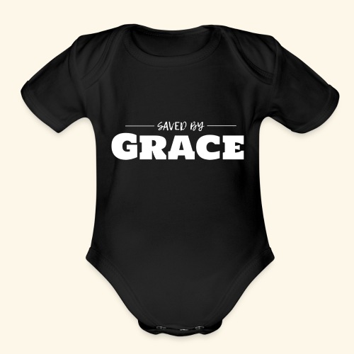 Saved By Grace - Organic Short Sleeve Baby Bodysuit