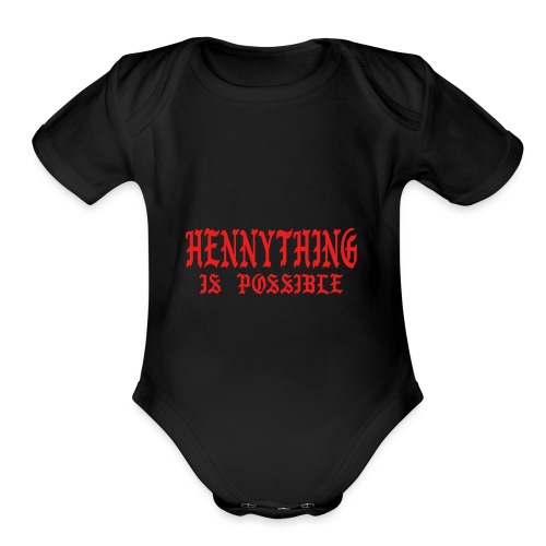 hennythingispossible - Organic Short Sleeve Baby Bodysuit