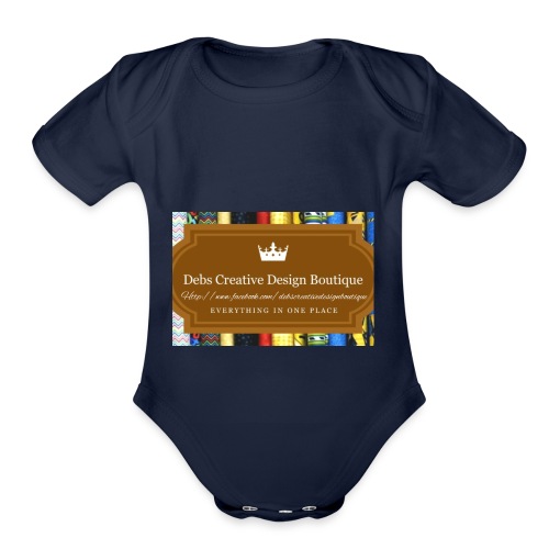 Debs Creative Design Boutique with site - Organic Short Sleeve Baby Bodysuit