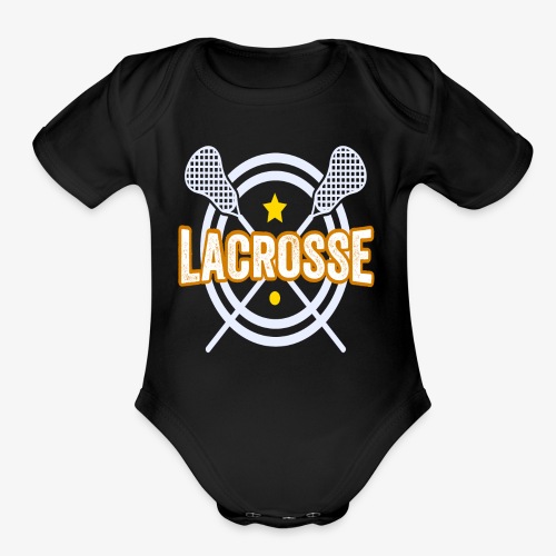 Lacrosse - Organic Short Sleeve Baby Bodysuit